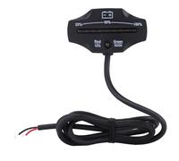 Xiuganpo 12V 24V LED Battery Meter Indicator Gauge for Carts and Marine