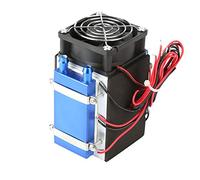 Xiuganpo 12V 4 6 Chip Semiconductor Air Cooling Device, for Small Space Pet Air Conditioner with Water Circulation Heat Dissipation (4 Pin)