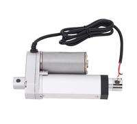 Xiuganpo 12V Linear Actuator, 50mm Stroke 750N Thrust 10mm/s Speed IP54 Electric Linear Actuator, High Speed with End Limit Switch for Cabinet Robotics Home