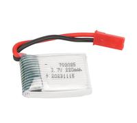Xiuganpo 220mAh 3.7V RC Li Po Battery Pack for X4 X11 X13 with JST Red Plug, Lightweight Design