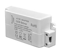 Xiuganpo 24V LED Driver 12W Constant Current Power Supply Low Voltage Transformer for G4 MR11 LED Lights CCTV Cameras, Ultra Compact Indoor Lighting Converter with Short Circuit Over