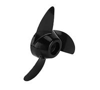 Xiuganpo 3 Blade Outboard Propeller High Strength Plastic Replacement for 50lb 60lb 68lb 88lb 12V 24V Trolling Motor with Prop Pin & Nut