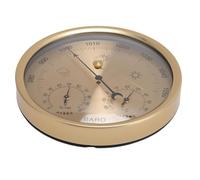 Xiuganpo 3 in 1 Weather Tester, Barometer Hygrometer 130 -mm -zifferblatt Circular Design Wall for Home in the Living Room Office Hang