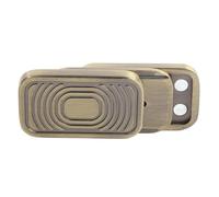 Xiuganpo 3 Layer Metal Fidget Slider Portable Finger Toy for Calming Down and Killing Time, Metal Material, for Travel and Office Use