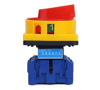 Xiuganpo 32A Durable Cam Load Circuit Breaker Switch for Controlling Main Circuits - High Stability Power Switch for Three-Phase Motors and Loads