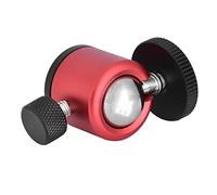 Xiuganpo 360 Ball Head Locking Mechanism for DSLR Camera Tripod, Easy to Carry, Ideal for Filmmakers and Photographers, Suitable for Most Tripods and Projectors (Red)