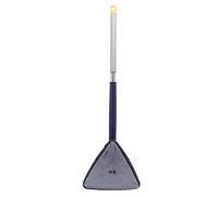 Xiuganpo 360 Degree Rotating Triangular Mop for Ceiling Walls, Adjustable Stainless Steel Pole, Superfine Microfiber Mop Head for Baseboard Corner Window Shower Tile Hardwood Floors