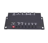 Xiuganpo 4 Channel Video Splitter, 1080P AHD 4 Way System with Real Time Monitoring and Multi Angle Display, Supports AHD CVBS Input N+P Dual System, for RV Truck Bus Trailer