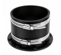 Xiuganpo 4 Inch Magnet Dust Connector with Dust Control Flex Cuff, Magnetic Collection Fitting for Woodworking Shop Vacuum Collection System ABS, PVC