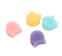 Xiuganpo 4 Pieces Colorful Clarinet Thumb Rests - Soft Silicone Thumb Rest for Comfortable and Easy Playing, Essential Accessories for Wind Instruments