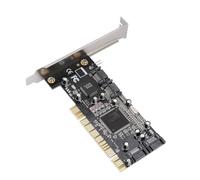 Xiuganpo 4-Port PCI Controller Card for Configurations, Compatible with/OS, Supports Large Capacity Hard Drives, Suitable for Building Custom PCs/Upgrading Existing Systems