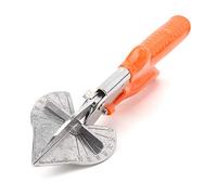 Xiuganpo 45-135 Degree Angle Scissors Durable PVC Pipe Wire Cutter for Home and Projects 3.9" Orange Steel Shear