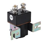Xiuganpo 48 Volt Durable Solenoid Replacement for Electric Fit for DS 1995-Up, 48V 4 Terminal for High Power Circuit Control, Fit for Precedent 2000-Up