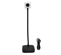 Xiuganpo 4K USB Document Camera, 12MP Webcam with LED Light, Universal Rotating Bracket, Plug and Play for Web Conferencing Remote Teaching, Teachers and Classrooms, 78° Lens Angle