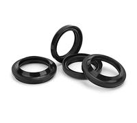 Xiuganpo 4pcs Front Fork Damper Oil Seals Perfectly Designed Fit for Yamaha YZF R25 MT-25 2015-2019 Black Rubber Immediate Replacement