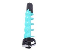 Xiuganpo 5 Inch Rotating Ice Auger Bit with Floating Design for Easy Use in Deep Water - Made of Heavy Duty Nylon