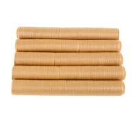Xiuganpo 5pcs Strong Collagen Casings for Sausages Durable for Producing Dried Italian Sausages Safe Edible Dried Casings Skin for Home Kitchen