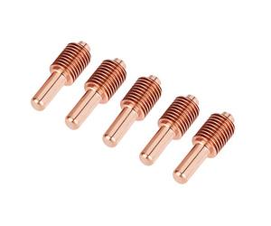Xiuganpo 5pcs Torch Electrodes High-Performance Copper for MAX1250 Cutting Machine Perfect for Metal Cutting Applications