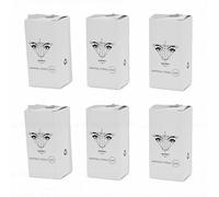 Xiuganpo 6 Boxes Brow Mapping String, 30 Meters Per Box Pre Inked Eyebrow Design String, White Eyebrow Threading Thread for Semi Permanent Tattooing & Hair Stroke Brows (White)