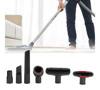 Xiuganpo 6Pcs Vacuum Cleaner Attachment Kit with Round Brush for 32-35mm