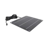 Xiuganpo 6W Solar Panel Charger Monocrystalline Solar Panel Kit High Conversion Efficiency for Phone Small Fans Outdoor Security Camera Type C Port, for Advertising Lights Street Lights