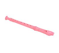 Xiuganpo 8 Hole Soprano Recorder Instrument for Kindergarten and Elementary School, Educational Tool to Cultivate Music Interest, Made of ABS Material (Pink)
