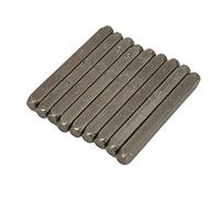 Xiuganpo 9 Pcs Metal Number Stamp Set Precision Engraving Tools for