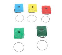 Xiuganpo 90pcs Watch Back Cover Seal Gaskets, 0.5 0.6 .7 .8 .9 Mm Rubber Watch Gasket Set O Ring, Repair Tool for Watchmakers and Repairers