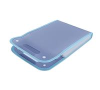 Xiuganpo Accordion Folder Large Capacity File Folders for Organize Files, Robust Design for Quick Information Retrieval for Office Workers, 13 Layers of A4 Paper Storage (Starlight Blue)