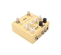 Xiuganpo Acoustic Preamp DI Pedal with 3 Band EQ, 60 Second Looper