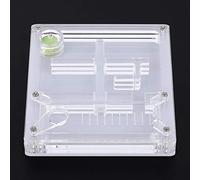 Xiuganpo Acrylic Breeding Box Lightweight for Observation, Science Education Kids, 4.3x3.9x0.7in, Suitable for Curious Minds