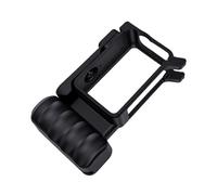 Xiuganpo Action Camera Grip, Shockproof Ergonomic Street Grip Holder, Action 6 Accessories with Cold Shoe Mount and Lanyard for Outdoor Vloggers Street Photographers