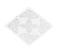 Xiuganpo Adhesive Durable and Reusable for Asset Management 100pcs 50x50mm Electronic Identification