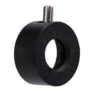 Xiuganpo Adjustable Aperture Diaphragm, 0.8mm to 6mm Aperture Microscope Diaphragm, 8 Blade with Aluminum Alloy Construction for Microscopes Cameras Optical Instruments