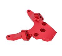 Xiuganpo Aluminum Alloy Front Bulkhead Upgrade Parts with Shock (Red)