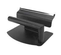 Xiuganpo Aluminum Foil Dispenser with Cutter, Highlighting Foil Roll Paper Dispenser, Stainless Steel Salon Tool for Hair Salons, Hair Coloring, Perm, Kitchen Baking (Black)