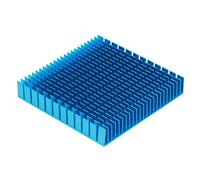 Xiuganpo Aluminum Thermal Dissipation Cooler, High Power Semi-powered Anodized Heat Radiator Card for the Printed Circuit Card for Semiconductor Devices (Blue)