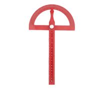 Xiuganpo Angle Finder Protractor, 180 Degree with Knurled Locking Nut Etched Degree Markings 180 Protractor, Adjustable Angle Gauge with Precise Bevel Setups for Carpenters Wood