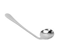 Xiuganpo Angled Spoon for Parkinson's Disease Reduces Wrist Pressure Lightweight Eating Aid for Adults (Right Hand)