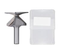 Xiuganpo Arc Bending Integrated Router Bit 1/2 Shank, Raised Panel Cabinet Door Making Router Bit, Cemented Carbide for Woodworking, with 1.94in Blade Length 0.5in Diameter