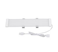 Xiuganpo ARGB Extension Cable, 5V 3 Pin Programmable 16.8M Colors RGB Cable Extension Kit, Power Supply Sleeved with Colorful Silicone Light Strip 550mm for Desktop Computer (X12 Wide Supports 24P