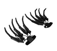 Xiuganpo Articulated Fingers Halloween Skeleton Hand Finger Stretcher for Maximum Movement At the Party (Black)