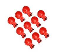 Xiuganpo Automatic Chicken Drinking Bowl Adjustable Poultry Water Cup for Ducks Chickens 10pcs Durable and Reliable
