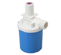 Xiuganpo Automatic Float Valve Plastic Leakage Proof Water Level Control for Water Tanks and Hydroponics 1 Unit (Top Inlet)