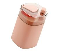 Xiuganpo Automatic Pop Up Toothpick Dispenser, Plastic Toothpick Holder Container with Large Capacity for Kitchen Dining Room Restaurant and Travel Use, Sturdy, Easy Clean (Pink)
