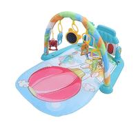 Xiuganpo Baby Kick Play Piano Gym Mat for Newborns Soft Fabric Early Development Toy 28.35x15.75x18.5in (Ballon Pattern)