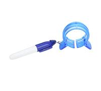 Xiuganpo Ball Line Marker, 360 Degree Three Line Rotation Waterproof Quick Dry Putting Alignment Tool, Plastic Marking Device with Oil Based Pen for Putting Practice (Blue)