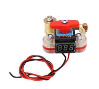 Xiuganpo Battery Disconnect Switch, Solid Copper Rotatable Terminals Battery Isolator, Car Disconnect Switch with 90 Degree Operation for 12V 24V Vehicle Marine RV Systems