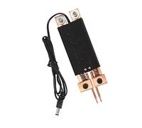 Xiuganpo Battery Spot Welding Pen Mini Automatic Spot Welder for DIY Projects Handheld Brass Design 155x45mm (Black)