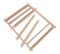 Xiuganpo Beech Wood Weaving Frame Kit for Knitting Machine, Traditional Weaving Methods for Making Mats and Rugs, Suitable for Beginners